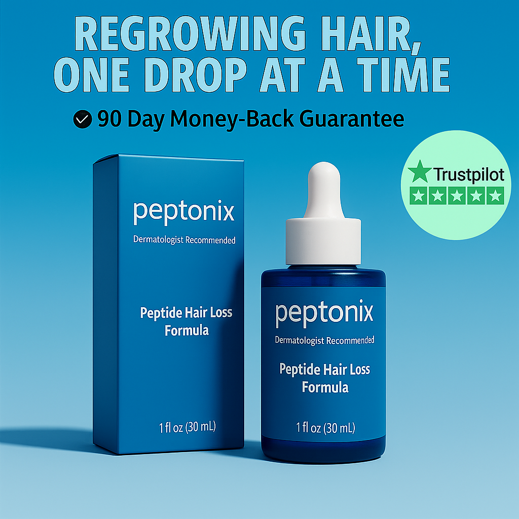 Copper Peptide Hair Regrowth Formula By Peptonix