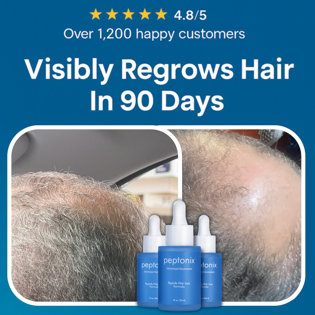 Copper Peptide Hair Regrowth Formula By Peptonix