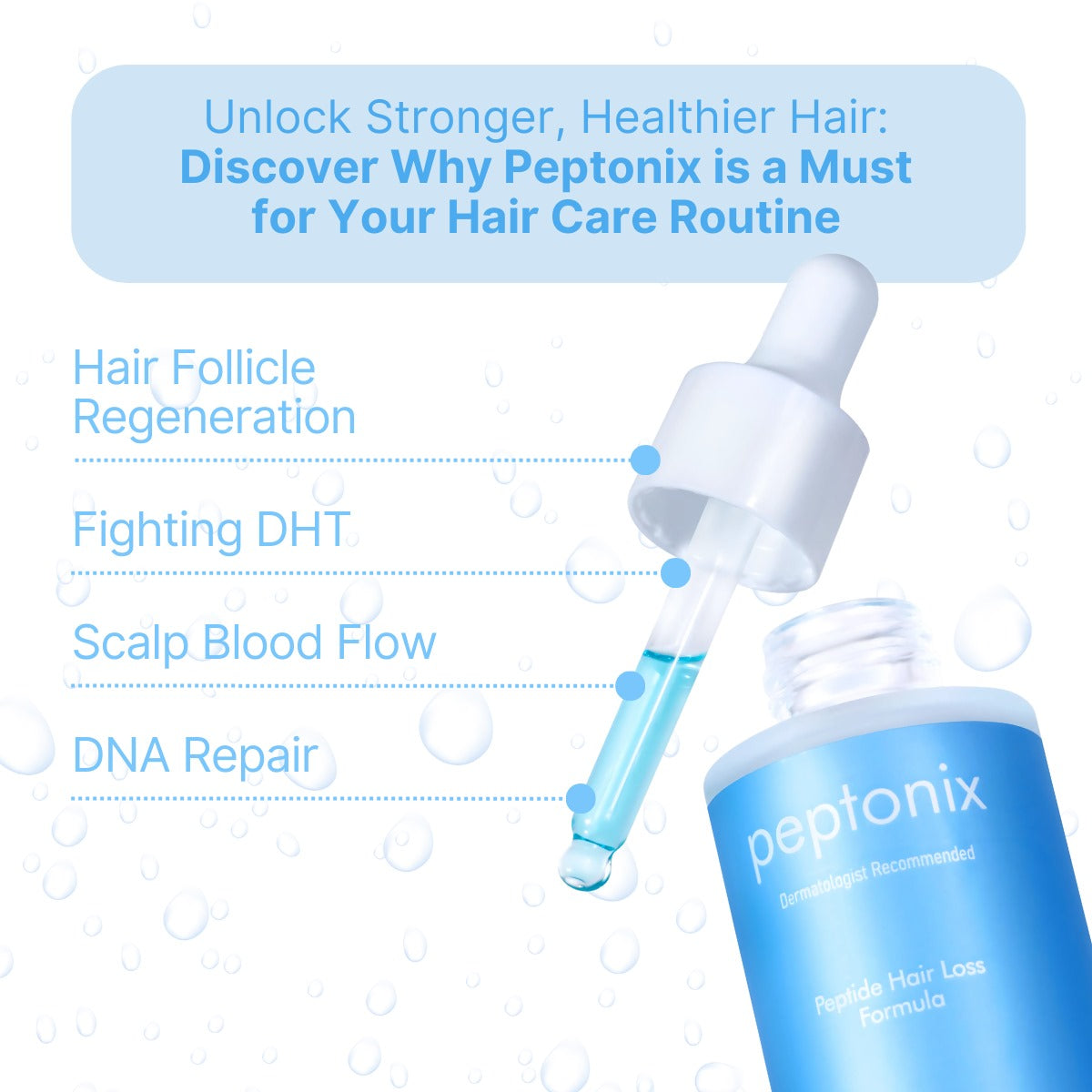 Peptonix Copper Peptide Hair Regrowth Formula