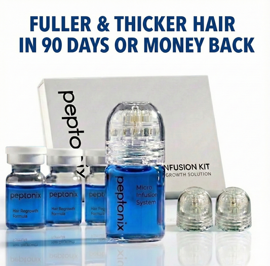 Micro-Infusion Peptide System For Hair Regrowth.