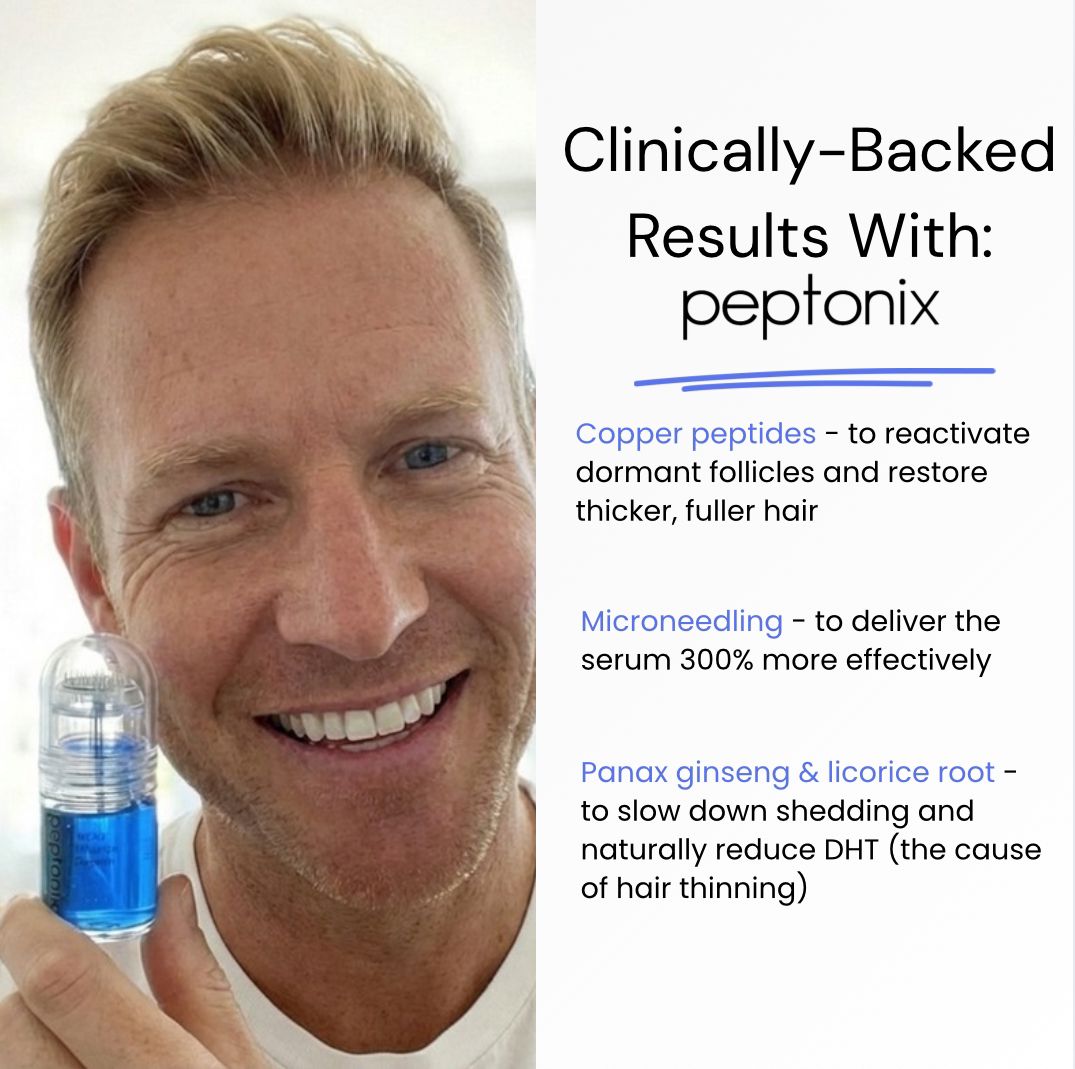 Micro-Infusion Peptide System For Hair Regrowth.